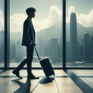 Voyage aéroport valise